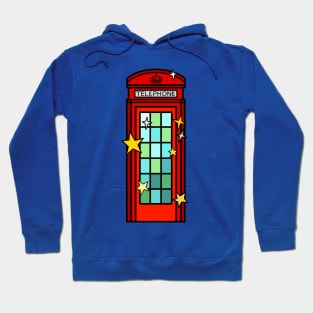 London's Red Telephone Box Hoodie